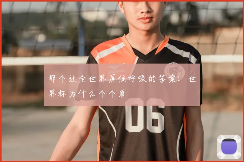 那个让全世界屏住呼吸的答案：世界杯为什么个个看