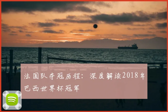 法国队夺冠历程:深度解读2018年巴西世界杯冠军