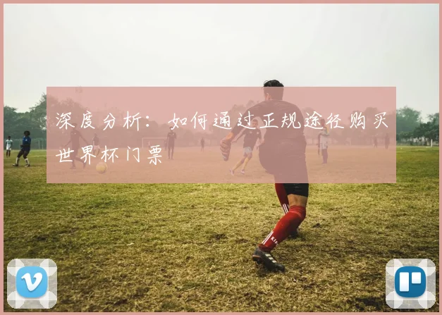 深度分析：如何通过正规途径购买世界杯门票